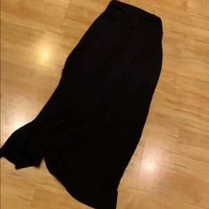 Black Maxi Skirt